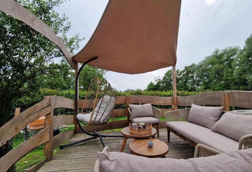 膳宿费 Cabane Indiana   Spa Du Souffle Du Saule