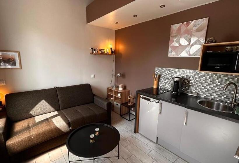 مبيت وإفطار Mini Studio Et Espace Extérieur