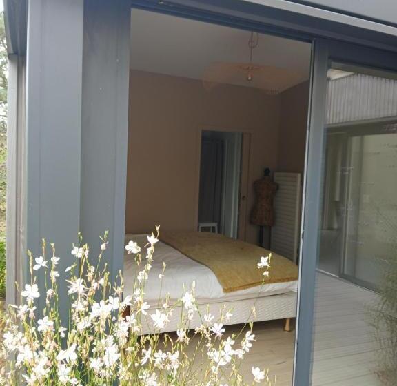 ベッドアンドブレックファースト Chambre Avec Terrasse Et Salle De Bain Privative