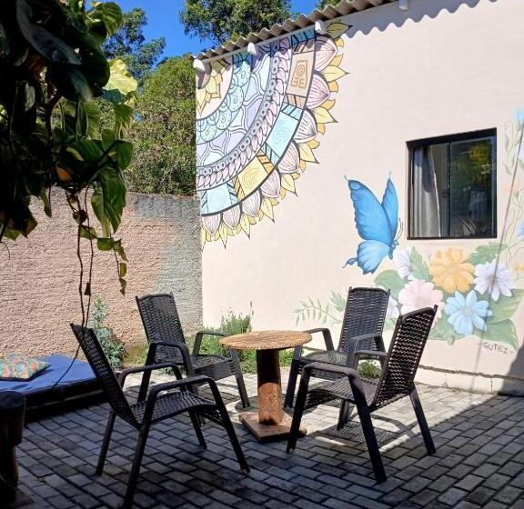 ペンション Lá Casita Casa Familiar Hospedagem E Camping Urbano