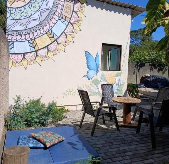 ペンション Lá Casita Casa Familiar Hospedagem E Camping Urbano