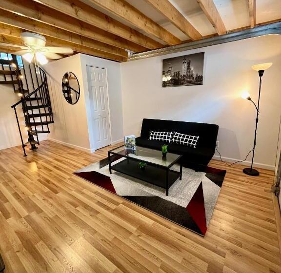 بنسيون Nyc Style Loft W Secret Entrance 6 Mi To Times Sq