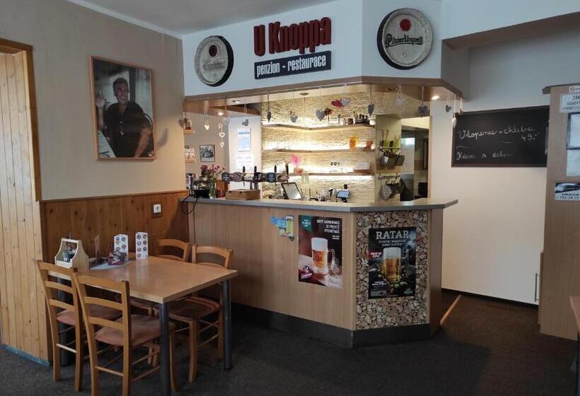 פנסיון Penzion A Restaurace U Knoppa