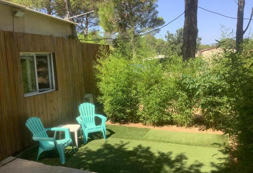 ペンション Studio Indépendant Proche Aix En Provence Avec Jacuzzi