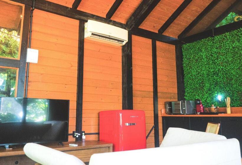 אתר נופש Incrível Experiência Em Meio à Natureza   Cabana