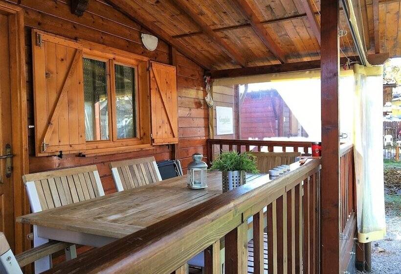 منتجع Greenchalets Lago Di Lugano Porlezza