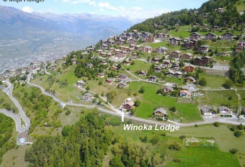 تختخواب و صبحانه Chambre Privãƒæ’ã‚â©e Avec Cuisine Et Salle De Bain Dans La Chambre, Winoka Lodge