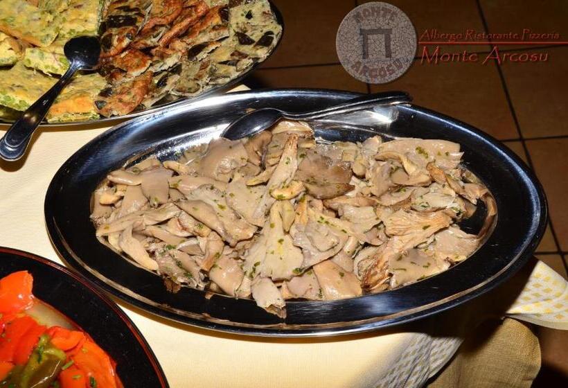 호텔 Albergo Ristorante Pizzeria Monte Arcosu