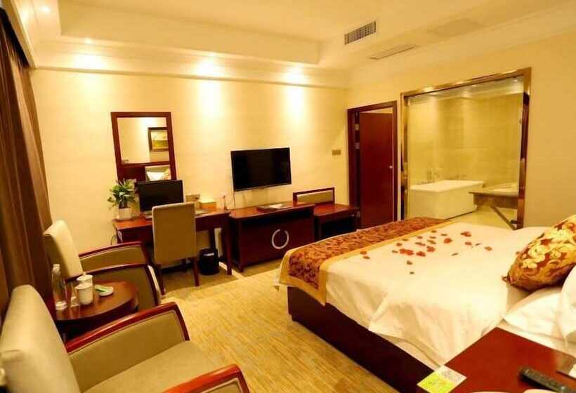 בית מלון כפרי Greentree Eastern Anhui Hefei West Railway Station Linquan Road