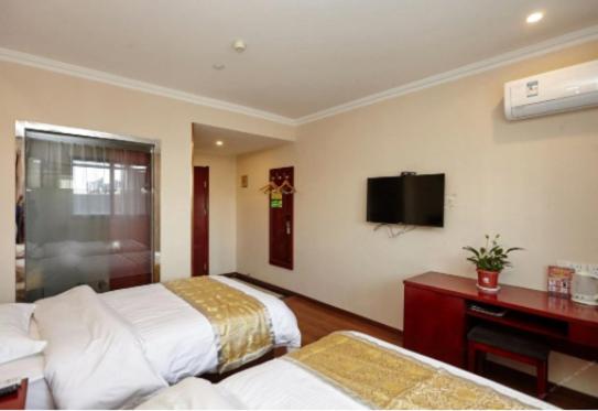 酒店 Greentree Inn Jiangsu Suzhou Suzhouleyuan Tianping College Business