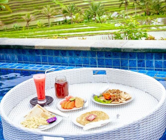 تختخواب و صبحانه Bhuana Agung Villa And Restaurant