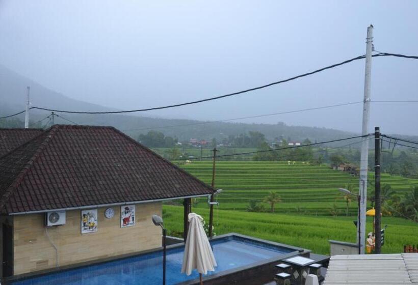 تختخواب و صبحانه Bhuana Agung Villa And Restaurant