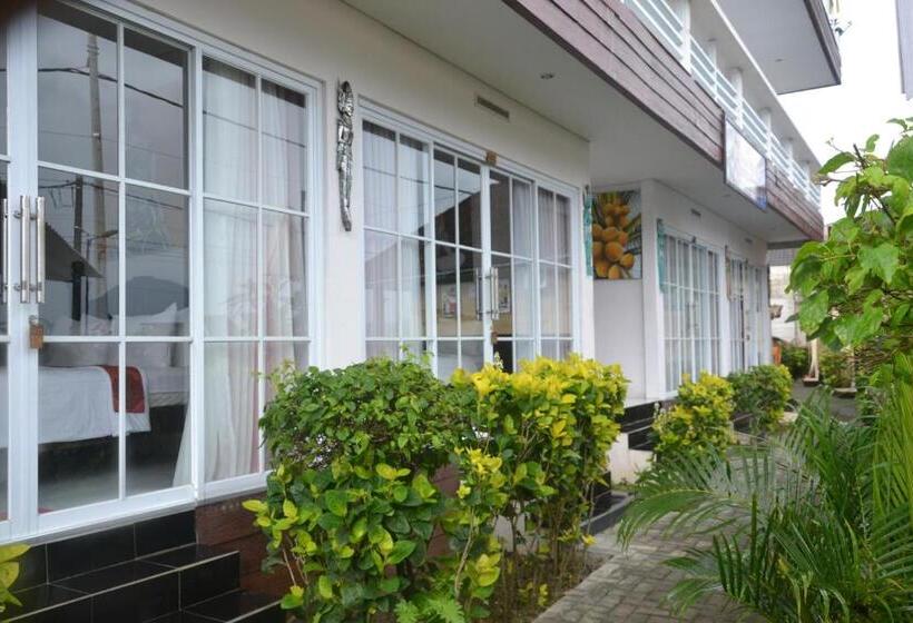 تختخواب و صبحانه Bhuana Agung Villa And Restaurant