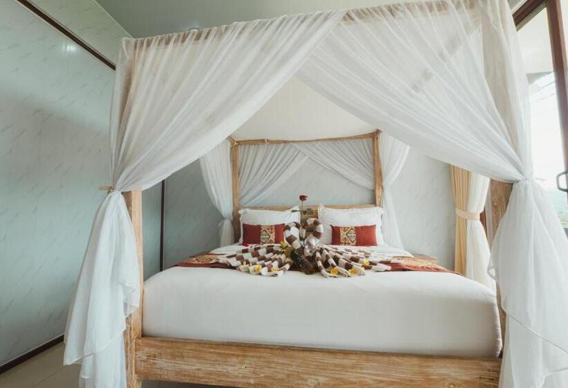 تختخواب و صبحانه Bhuana Agung Villa And Restaurant