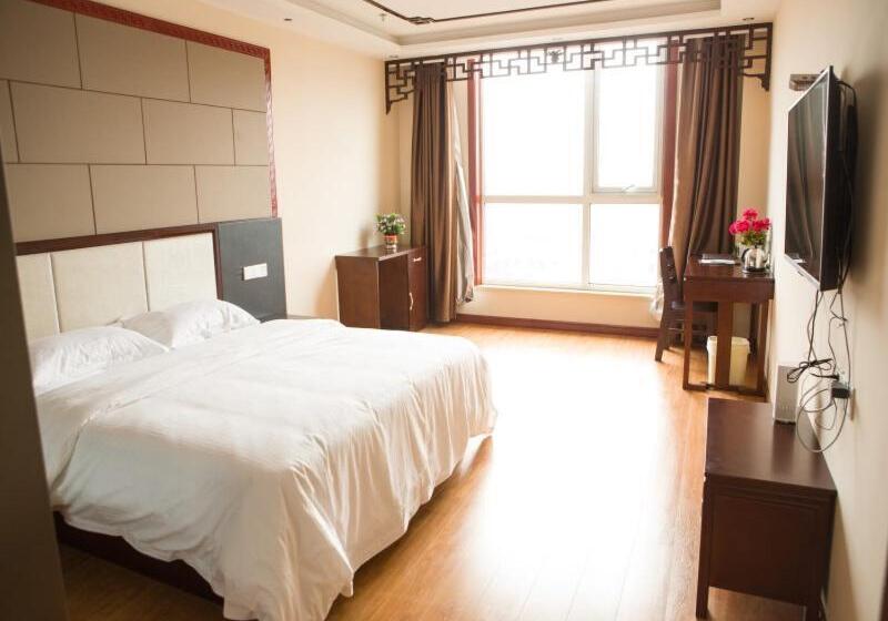 فندق Greentree Inn Shandong Zaozhuang Shanting Jinkeguoji Yijiaren Business