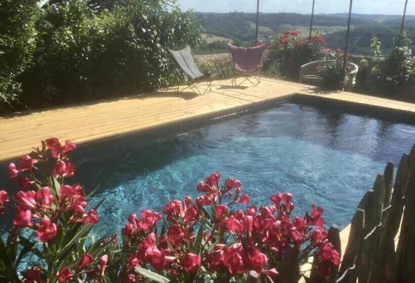 مبيت وإفطار 1 Logis A Domme  Piscine & Spa