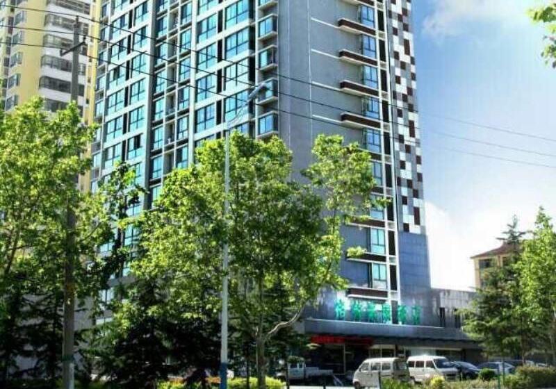 호텔 Greentree Inn Shandong Weihai Wendeng Darunfa Business