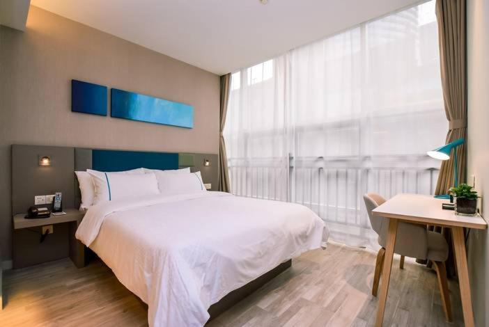 호텔 Home Inn Selected Nanjing Xuanwu Lake New Model Road Subway Station