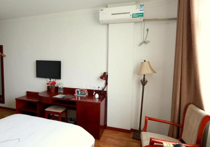 호텔 Greentree Inn Shandong Dongying Xisi Road Huachuang Building Business