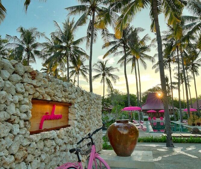 استراحتگاه Pinkcoco Gili Air   Constant Surprises & For Cool Adults Only