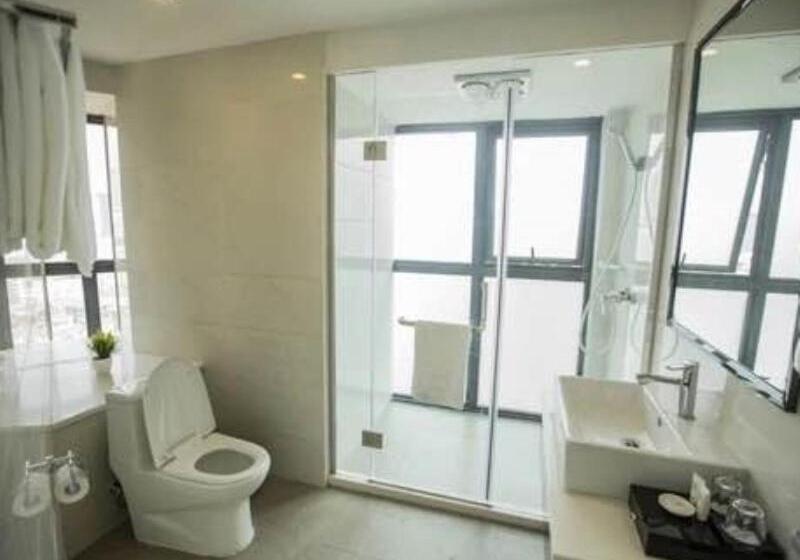 هتل Greentree Alliance Dali Xiaguan Area Jianshe Road Tai An Metro