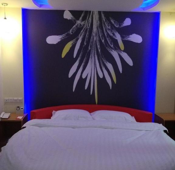 Отель Thank Inn Chain Shangdong Zaozhuang Tengjingzhou Jinghe Bridge Haishang Mingyue