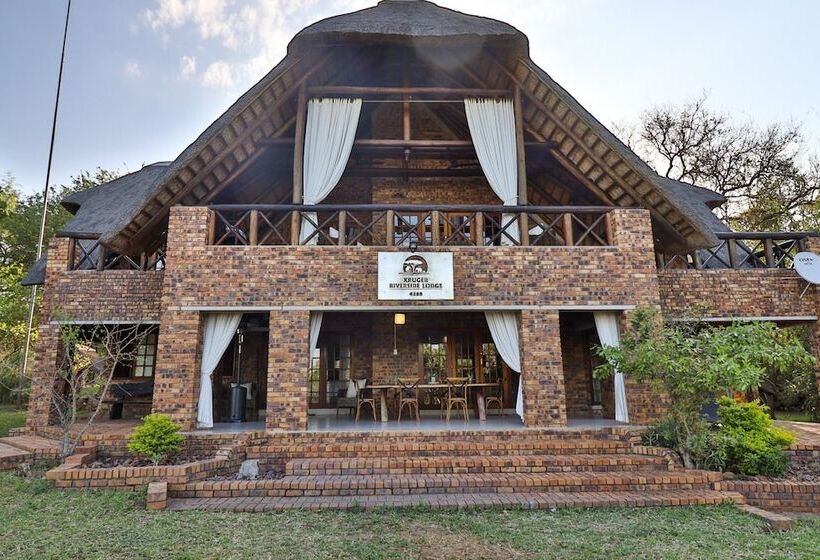 בית מלון כפרי Kruger Riverside Lodge   No Load Shedding