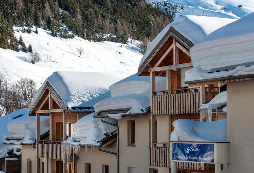 Отель Résidence Goélia Le Balcon Des Neiges