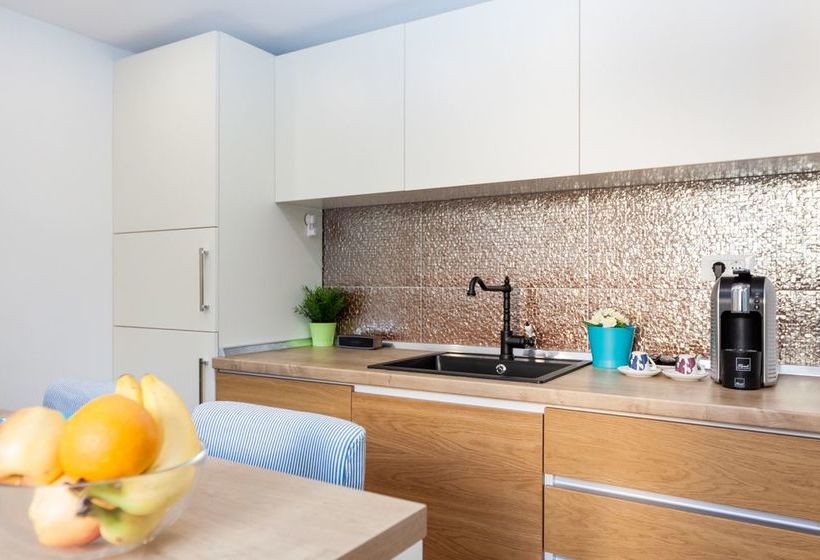 בית מלון כפרי Loox Serviced Apartments Zagreb Palmoticeva Street