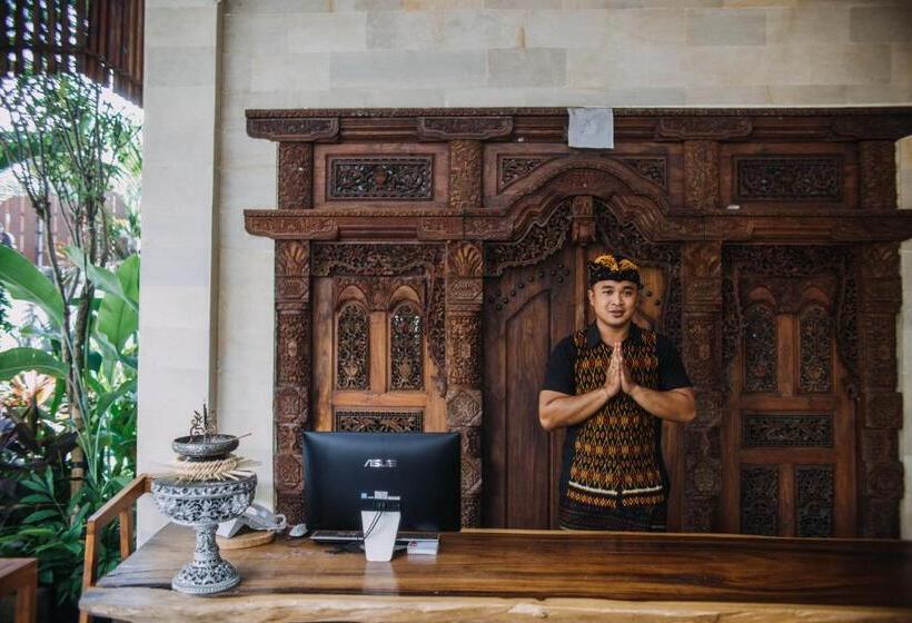리조트 Freddies Villas Ubud Bali