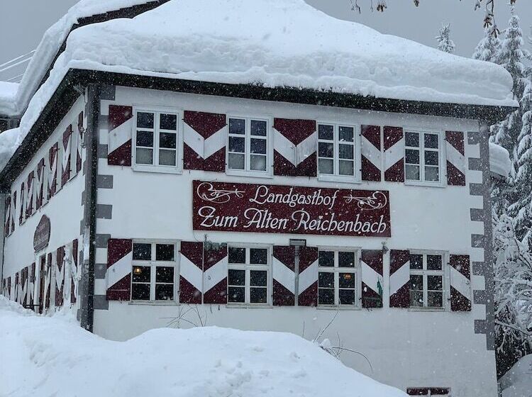 پانسیون Landgasthof Zum Alten Reichenbach