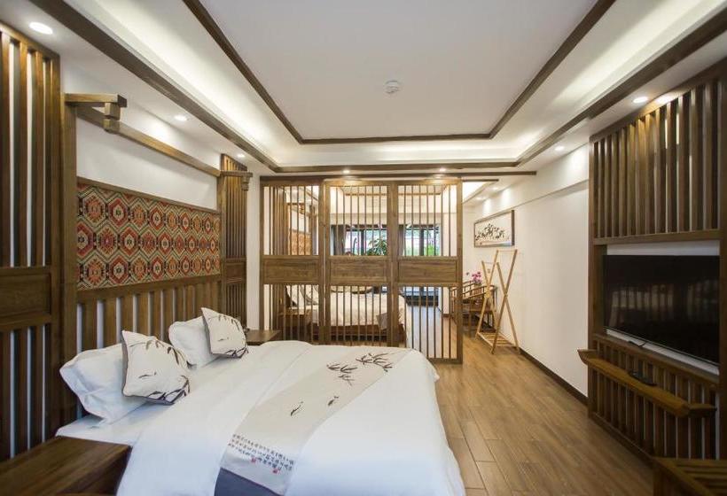 بنسيون Zhangjiajie Yueshe Boutique Guesthouse
