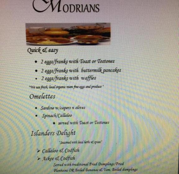 تختخواب و صبحانه Modrians