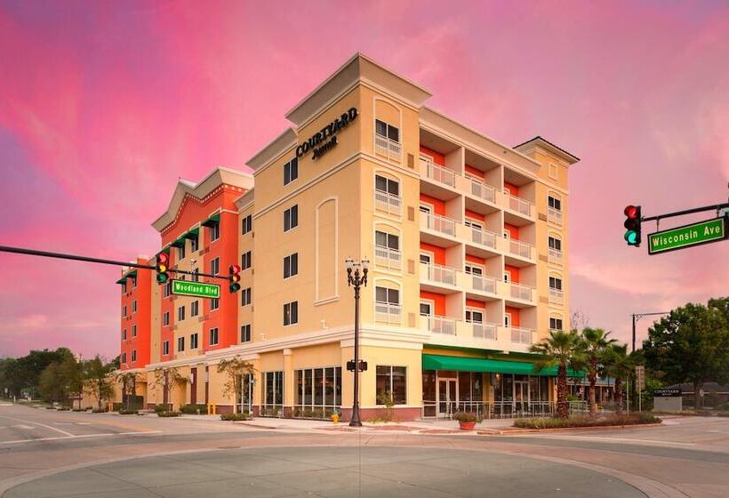 בית מלון כפרי Courtyard By Marriott Deland Historic Downtown