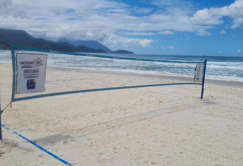 פנסיון Pousada North Shore Maresias   Casas De 2 Quartos   80 M2  2 Banheiros  Piscina 1 Q Da Praia   Estac