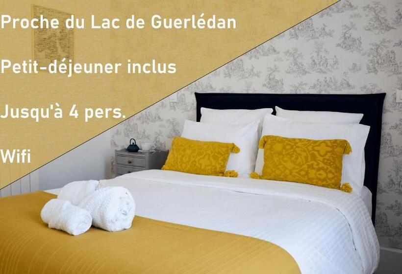 مبيت وإفطار Valfrescos   Lac De Guerlédan