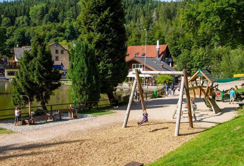 ペンション Self Check In Ferienwohnungen & Apartments Am Bergsee