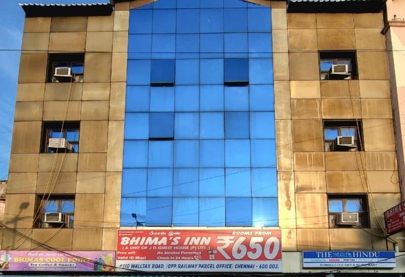 هاستل Bhimas Inn  Puratchi Thalaivar Dr M G Ramachandran Central Railway Station Chennai