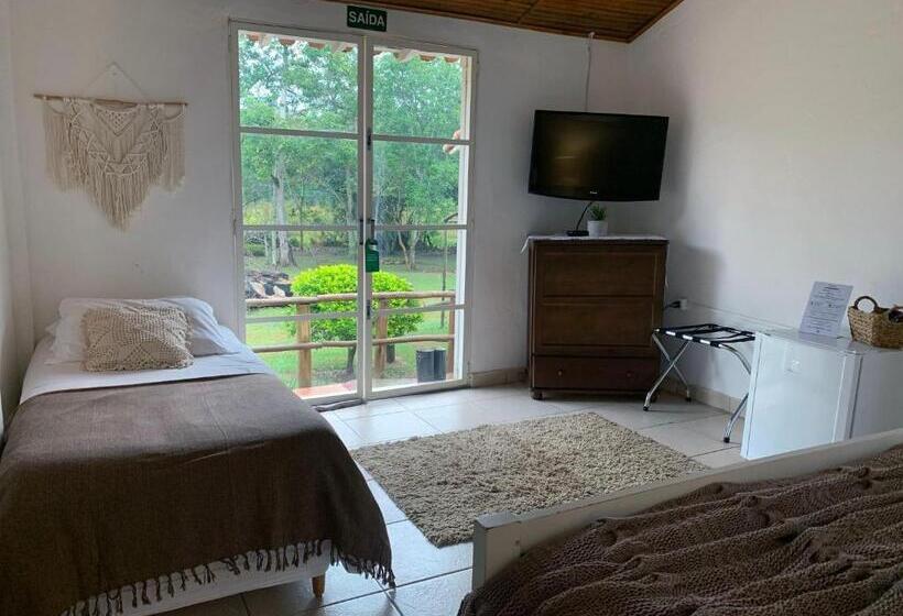 הוסטל Hospedagem Fazenda Nova América