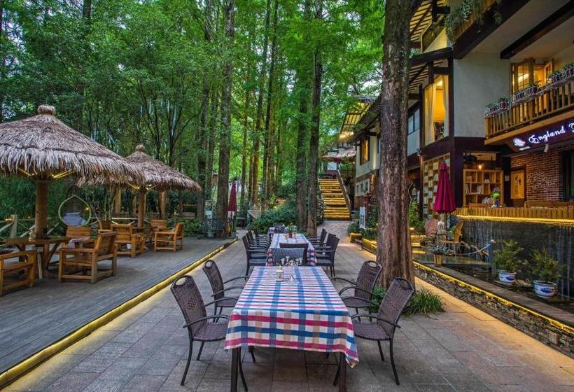 پانسیون Wuyi Mountain Ancient Street Forest Living England Time Inn