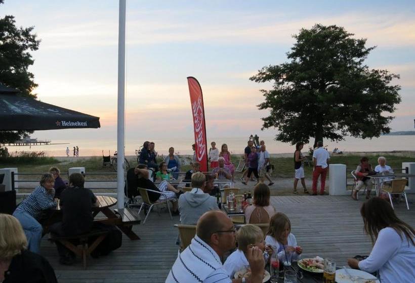 بنسيون Strandbaden Köpingsvik
