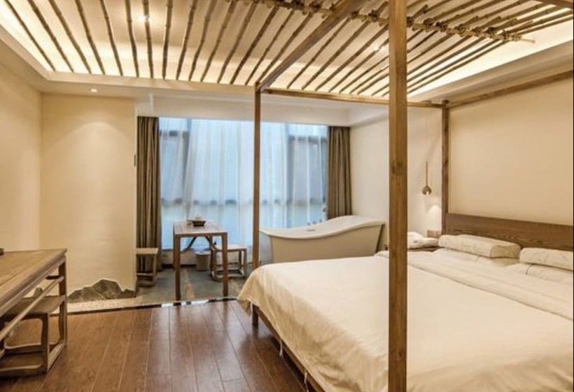 ベッドアンドブレックファースト Wuyishan Old Street Hill Lodge