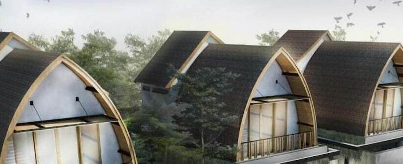 تختخواب و صبحانه The Lumbung Wood Villa