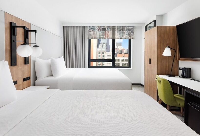 בית מלון כפרי Springhill Suite by Marriot New York Manhatan Times Square South