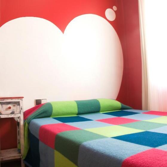 اتاق استاندارد چهار تخته, Albergue Revolutum Hostel