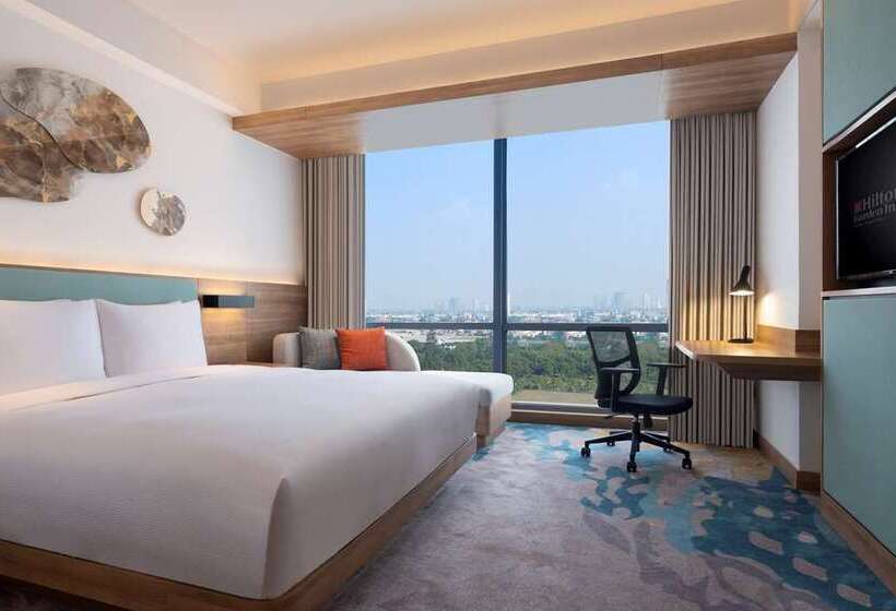 스탠다드 룸 킹사이즈 침대, Hilton Vienna Park