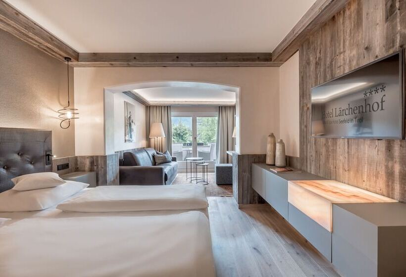 Номер Deluxe с Балконом, Natur & Spa Hotel Lärchenhof