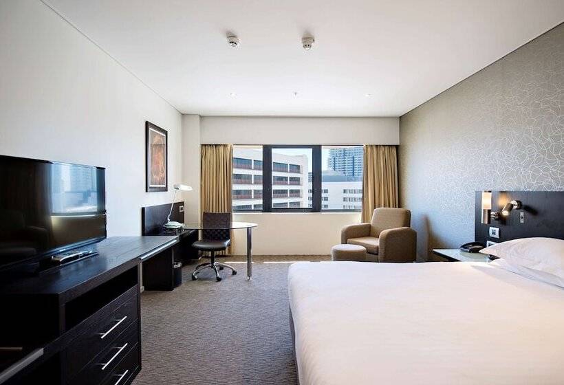 이그제큐티브 룸 킹사이즈 침대, Hilton Darwin