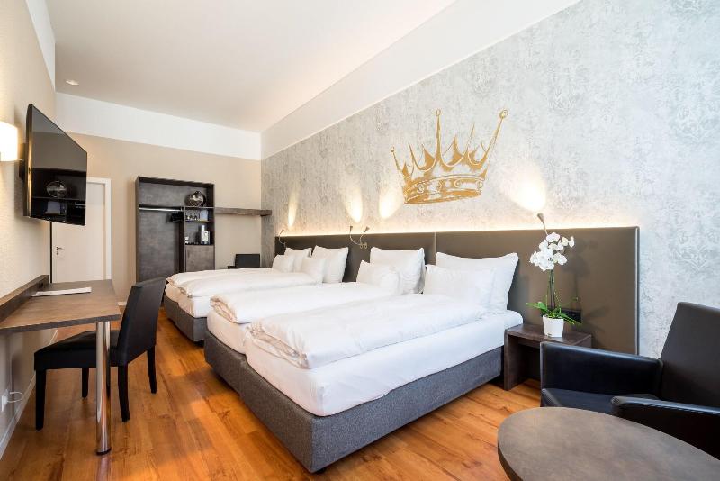 四人标准间, Altstadt Hotel Krone Luzern