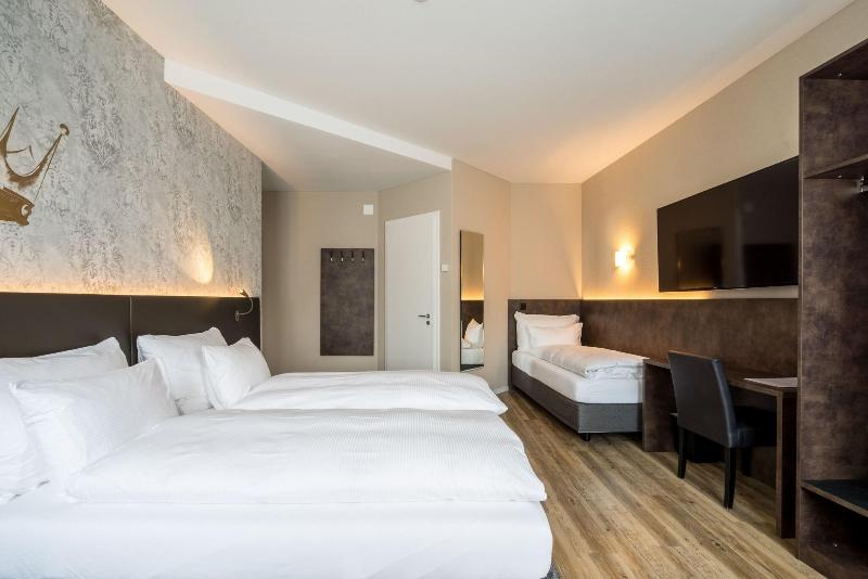 标准三人间, Altstadt Hotel Krone Luzern